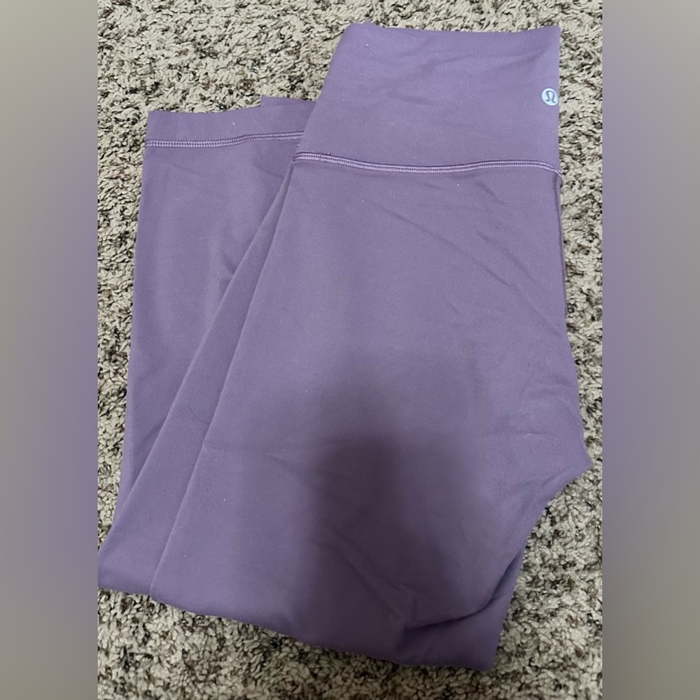 Lululemon align crop 23” purple